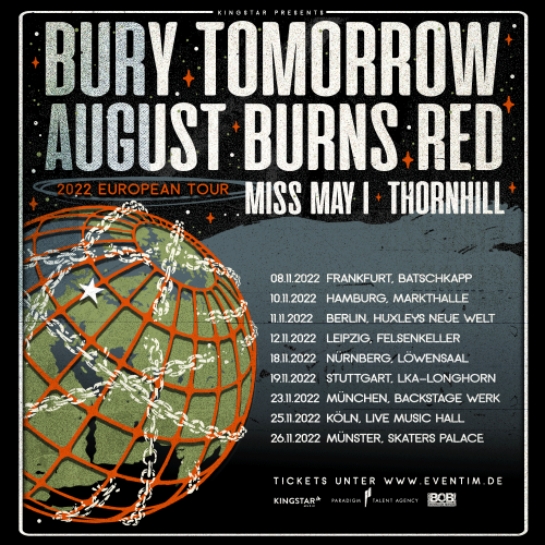 Photo von Bury Tomorrow & August Burns Red