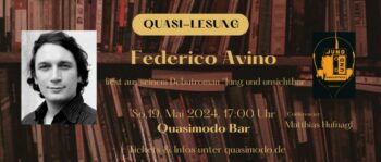 Quasi Lesung – Federico Avino