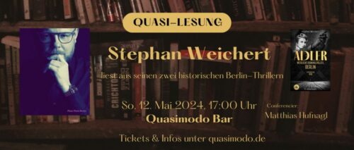 Photo von Quasi Lesung – Stephan Weichert