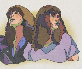 Abigail Lapell and Steph Cameron