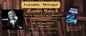 Lesung mit Rainer Bauck